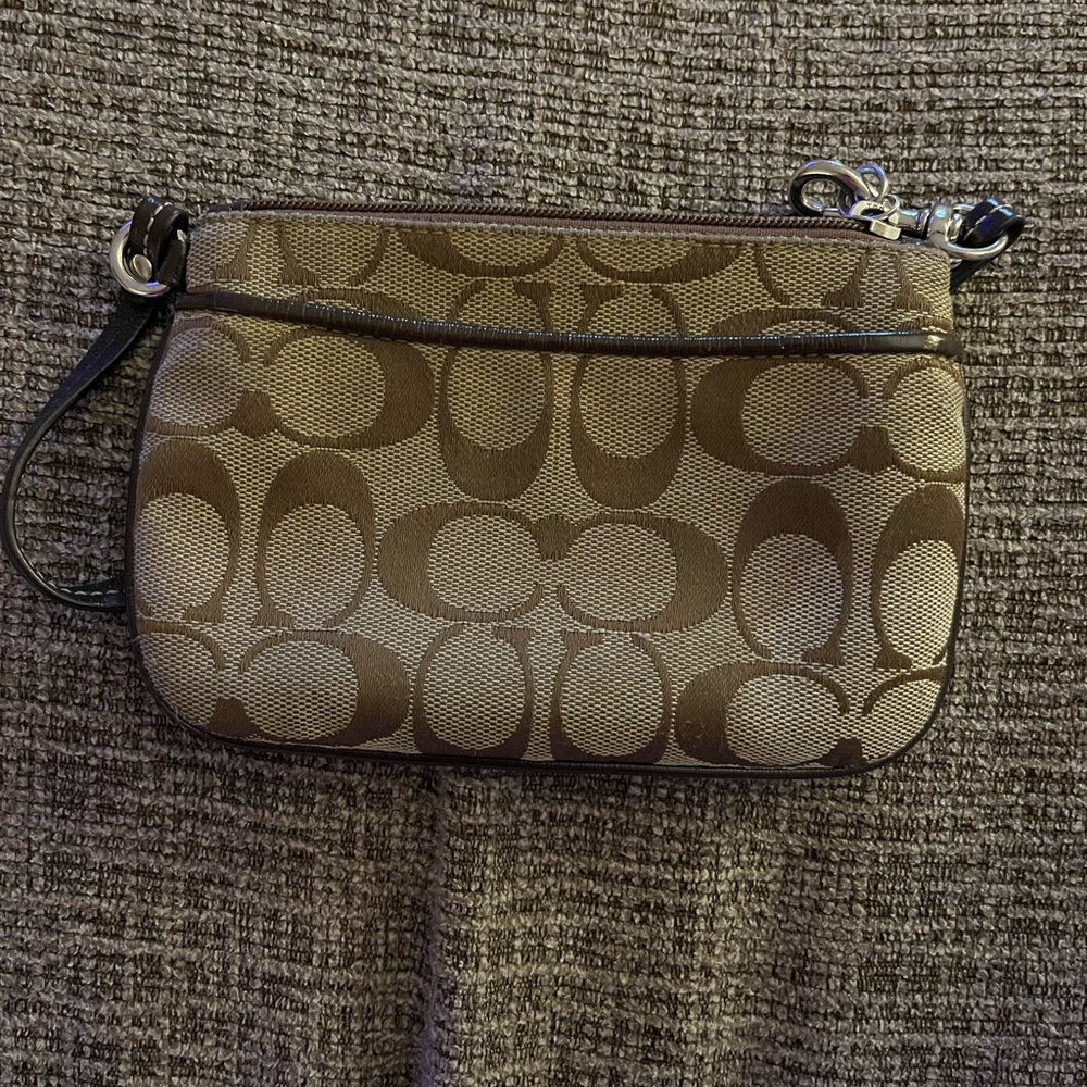 EUC coach wristlet